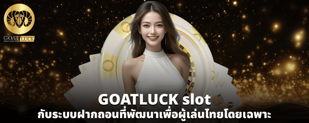 GOATLUCK slot กับระบบฝากถอนที่พัฒนาเพื่อผู้เล่นไทยโดยเฉพาะ